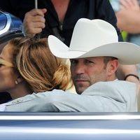 Jason Statham - Jennifer Lopez and Jason Statham are sighted on the set of Parker | Picture 84791